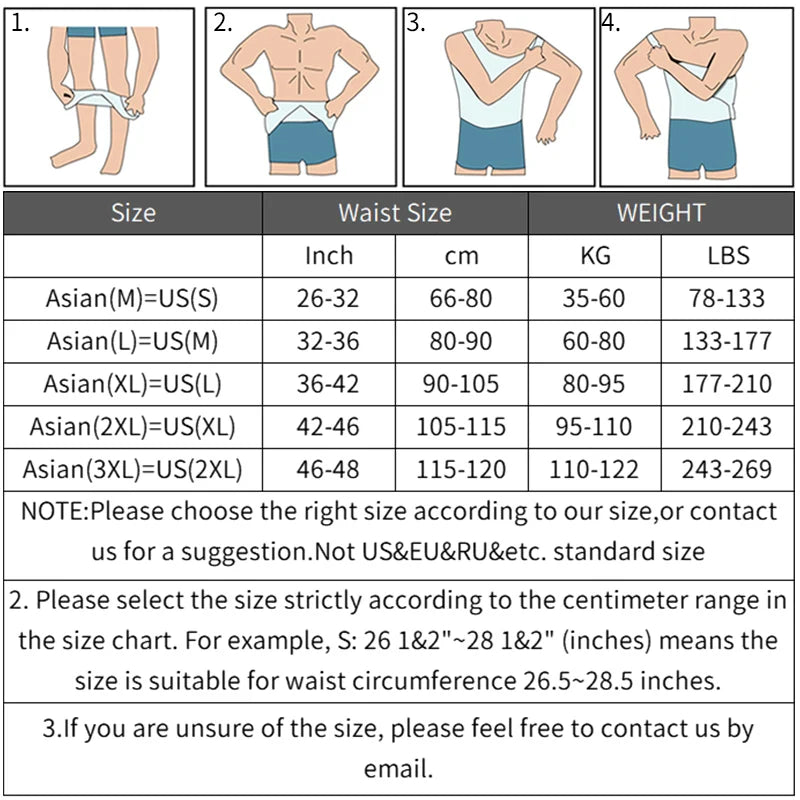 Men Slimming Body Shaper