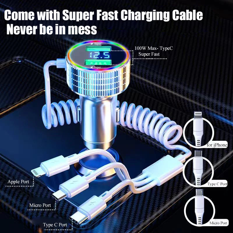 320W USB Car Charger